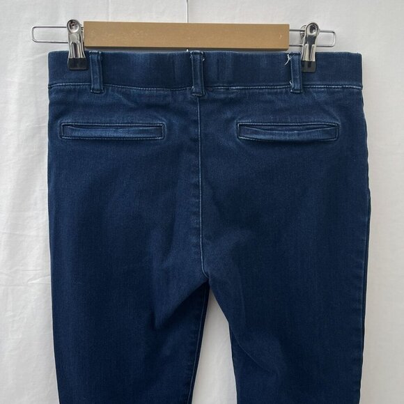 Betabrand Mid-Rise Indigo Slim Skinny Ankle Jegging Jeans Stretch‎ Blue Women S - Picture 4 of 10